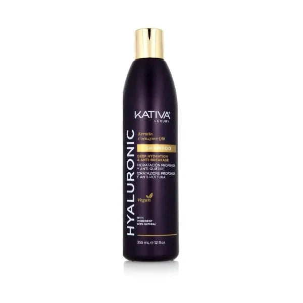 Hyaluronic Keratin Q10 Shampoo 355ml By Kativa