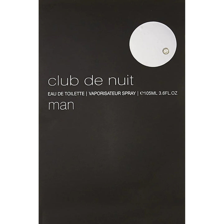 Club de Nuit For Man Eau de Toilette EDT Spray 105ml By Armaf