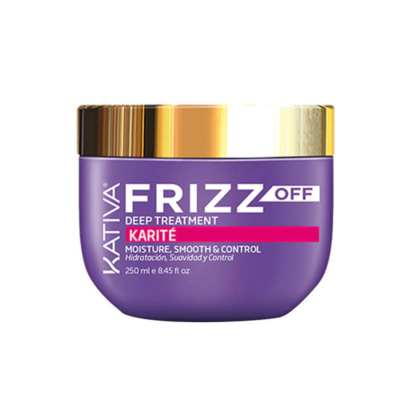 Karite Frizz Off Deep Treatment for Damaged Hair 250ml By Kativa