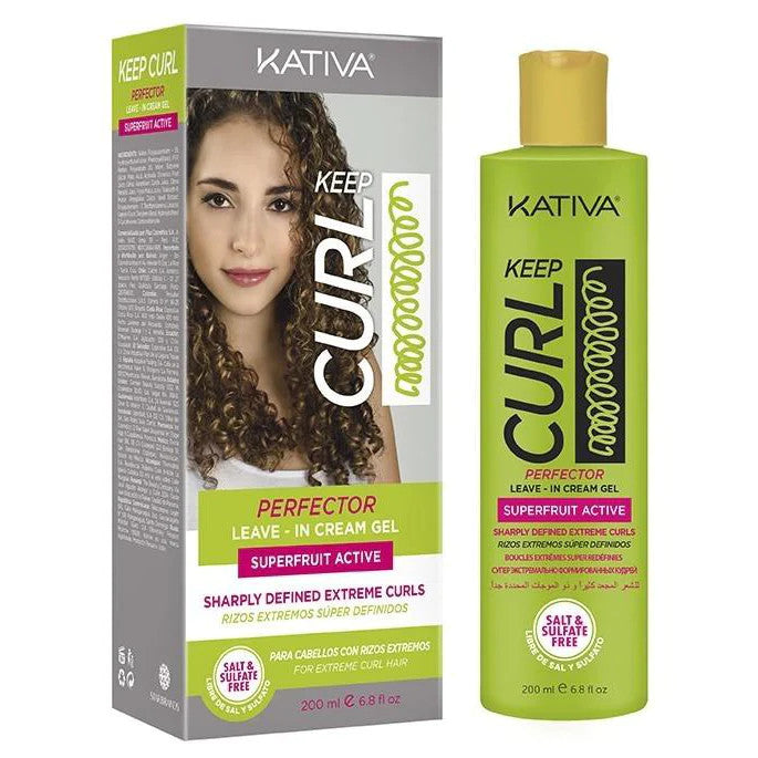 Keep Curl Perfector Leave - In Cream Gel 200ml By Kativa