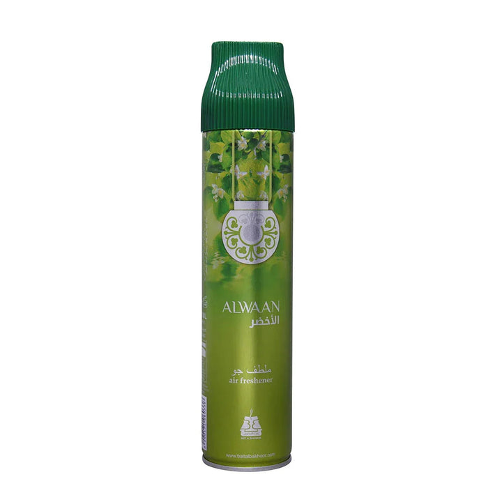 Alwaan Green Air Freshener 300ml By Bait Al Bakhoor