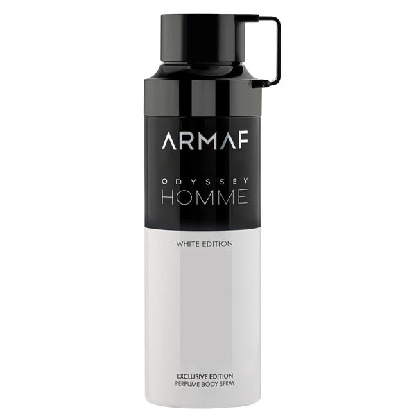 Armaf Odyssey Homme White Edition Perfume Body Spray For Men - Oriental Fougere Perfume 200ml
