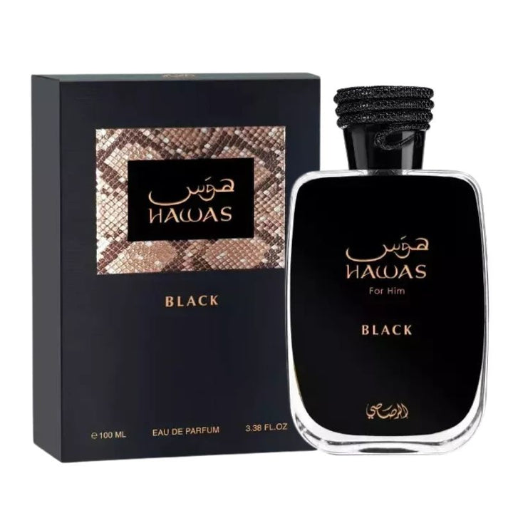 Hawas Black By Rasasi For Men EDP 100ml