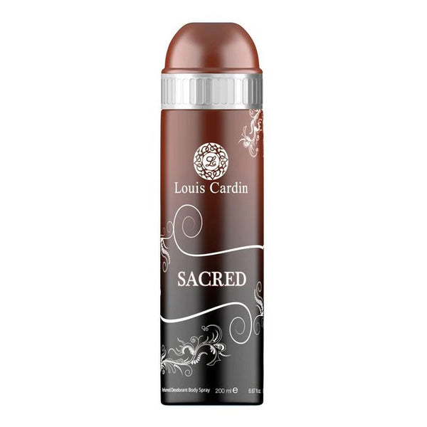 Sacred By Louis Cardin Deodorant Body Spray For Men 200ml