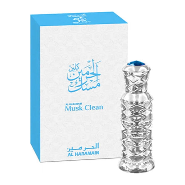 Musk clean By Al Haramain For Men & Women 12 ml