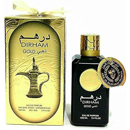 Dirham Gold EDP 100ml Spray For Unisex By Ard Al Zafraan