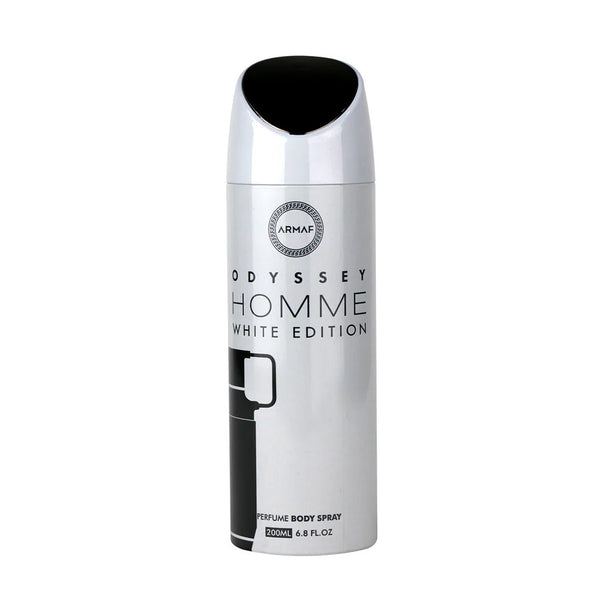 Odyssey Homme White Edition 200ml Body Spray For Men By Armaf