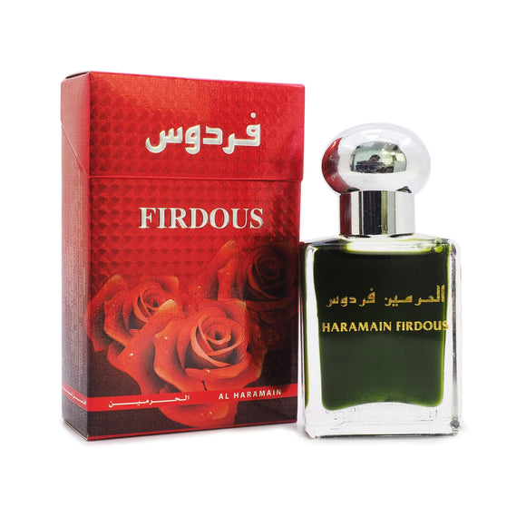 Al Haramain Firdous Concentrated Perfume Oil For Unisex 15ml