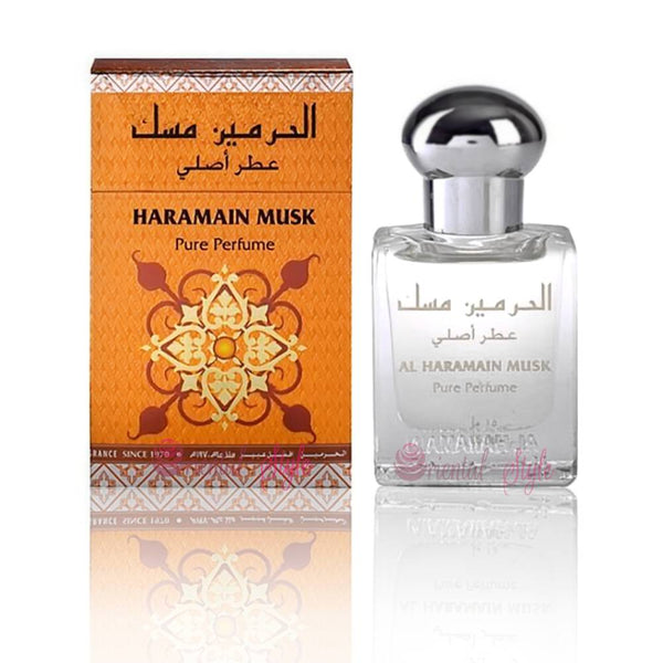 Al Haramain Musk Attar- Perfume Oil for Unisex -15ml