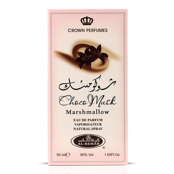 Al Rehab Choco Musk Marshmallow Eau De Parfum For Unisex - Oriental Vanilla Perfume 50ml