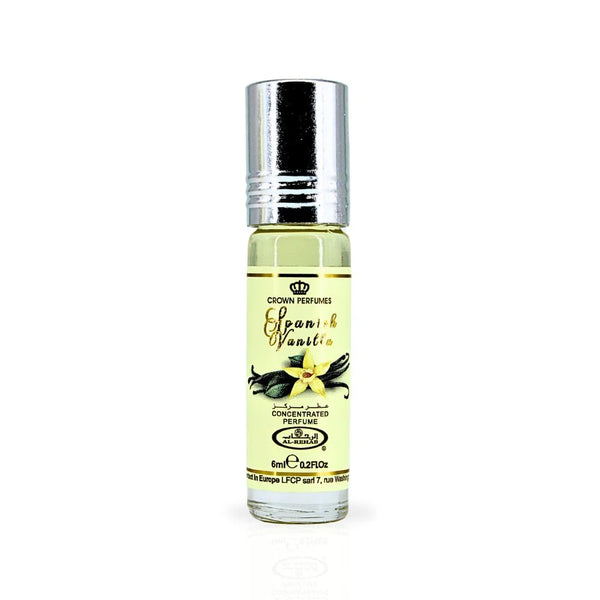 Spanish Vanilla Oil Perfume By Al Rehab 6ml Roll