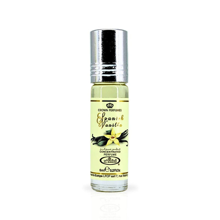 Spanish Vanilla Oil Perfume By Al Rehab 6ml Roll