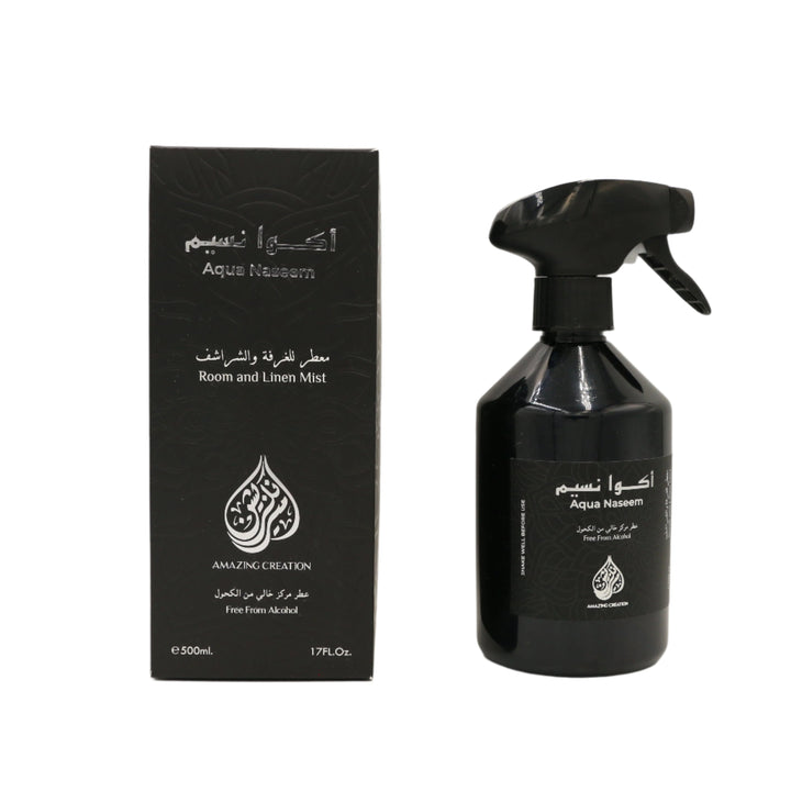 Aqua Naseem By Amazing Creation Alcohol Free Room And Linen Mist 500ml