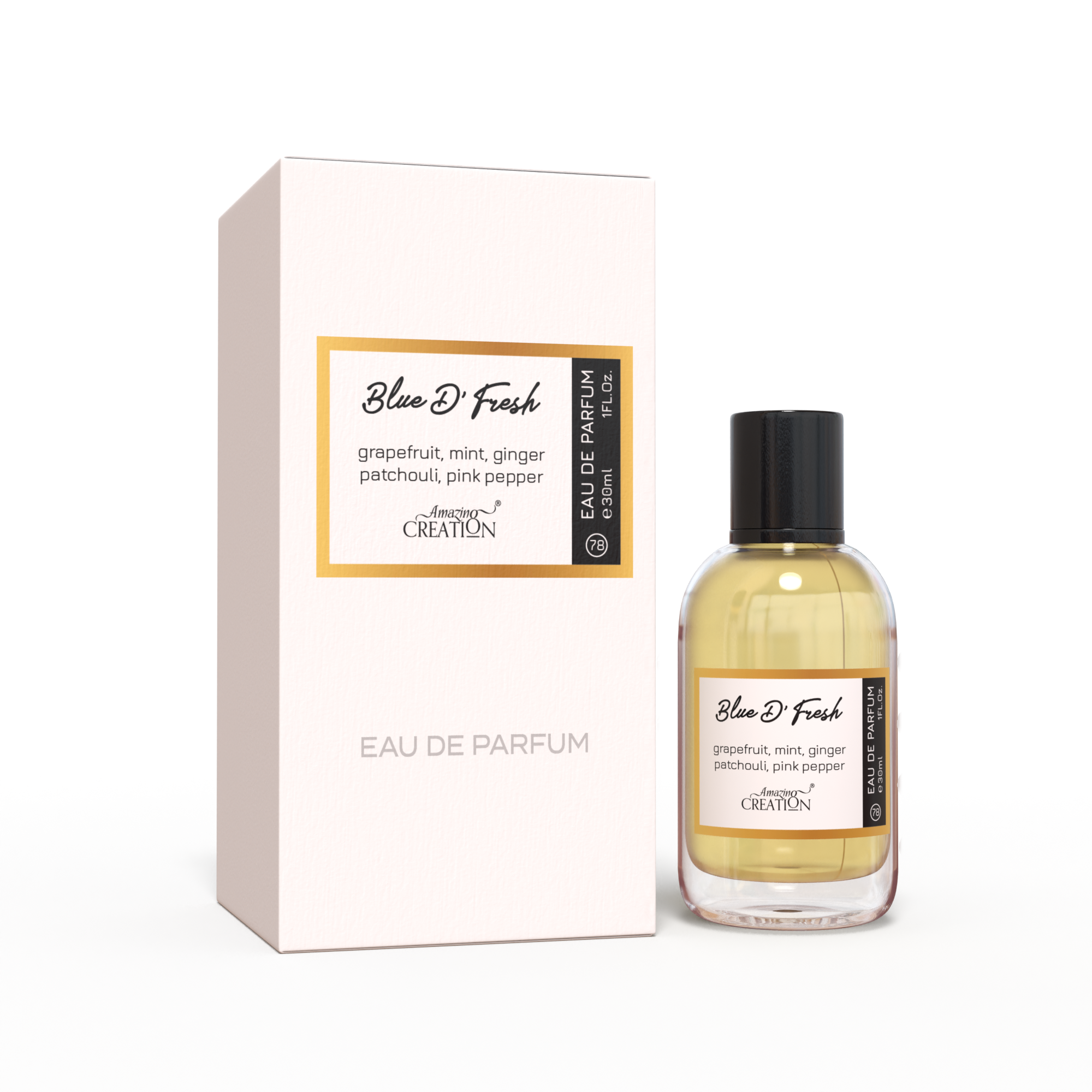Amazing Creation Bleu D' Fresh Perfume For Men EDP 30ml PFB-78 – DubaiOudh