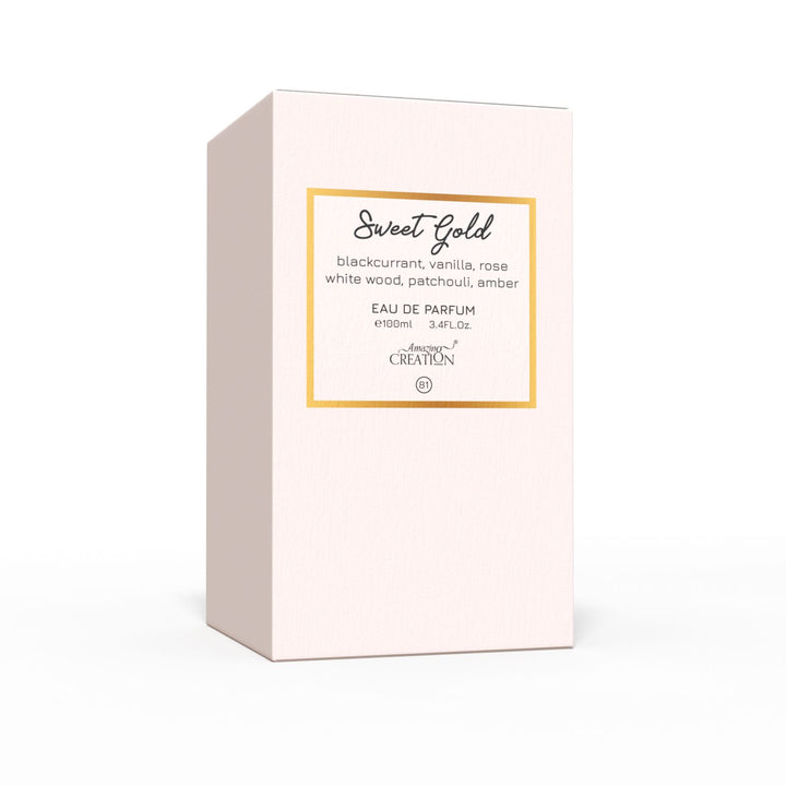 Amazing Creation Sweet  Gold Perfume For Women EDP 100ml