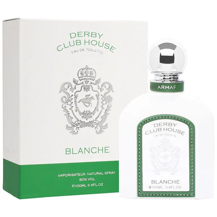 Armaf Derby Club House Blanche - Perfume For Men - EDT 100ml