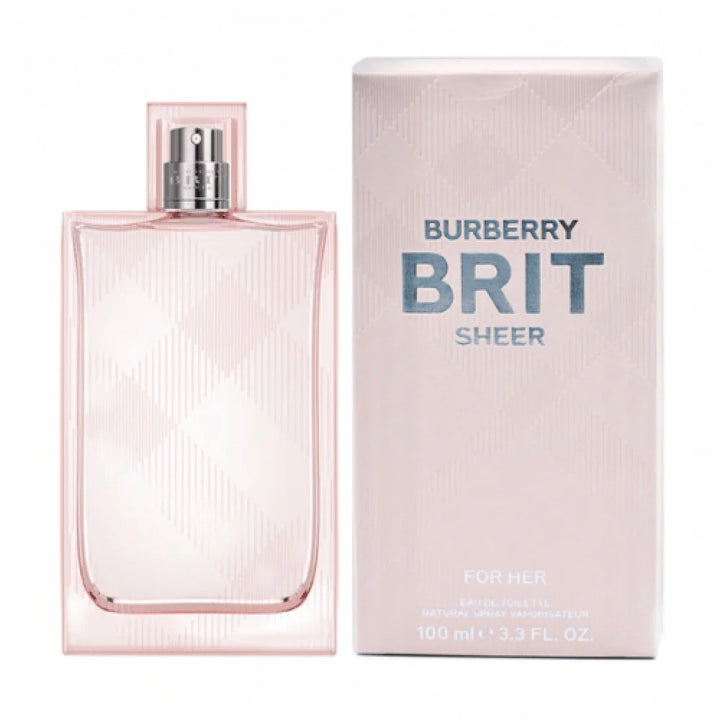 Brit Sheer EDT 100 ml Perfume For Women By Burberry