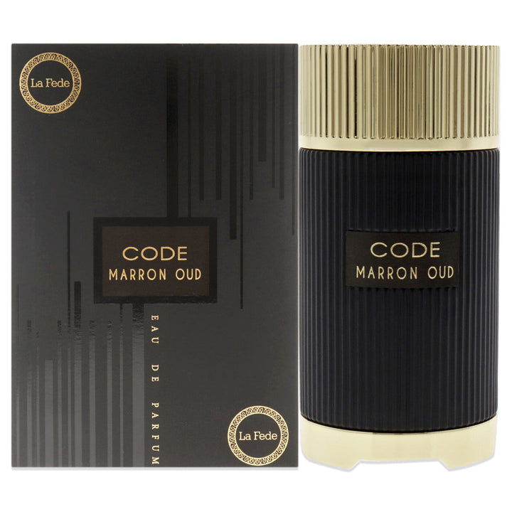 Khadlaj Code Marron Oud Perfume For Unisex EDP 100ml