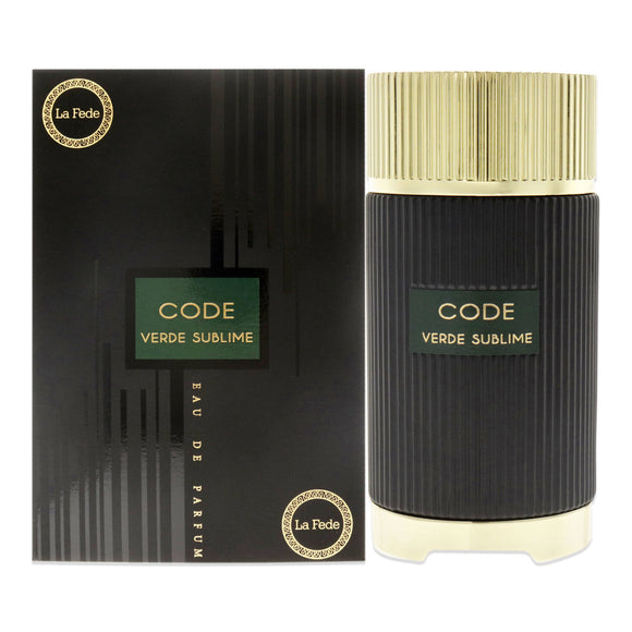 Khadlaj Code Verde Sublime Perfume For Unisex EDP 100ml