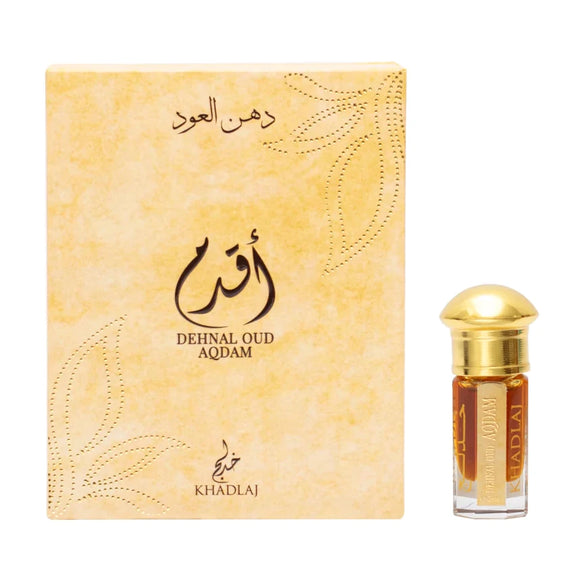 Khadlaj Dehn Al Oud Aqdam Concentrated Perfume Oil For Unisex 3ml