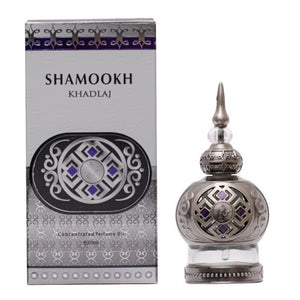 Khadlaj Shamookh Silver Concentrated Perfume Oil For Unisex 20ml