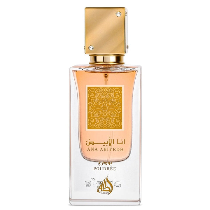 Lattafa Ana Abiyedh Poudree - Perfume For Unisex - EDP 60ml