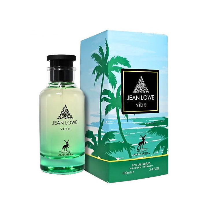 Maison Al Hambra Jean Lowe Vibe Eau De Parfum For Unisex - Woody Aromatic Perfume 100ml