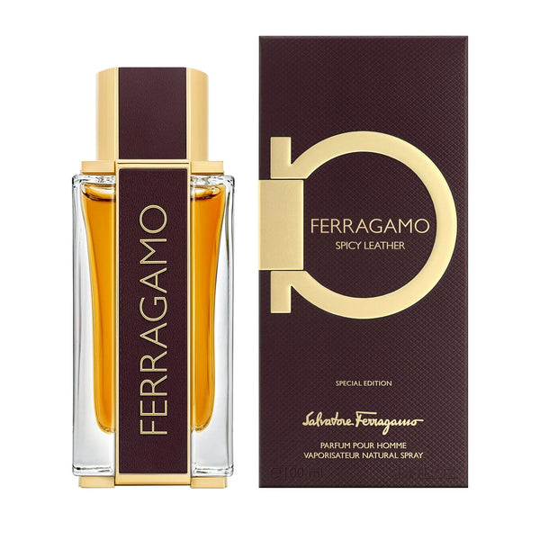 Spicy Leather Special Edition Parfum Pour Homme Perfume For Men 100ml By Salvatore Ferragamo