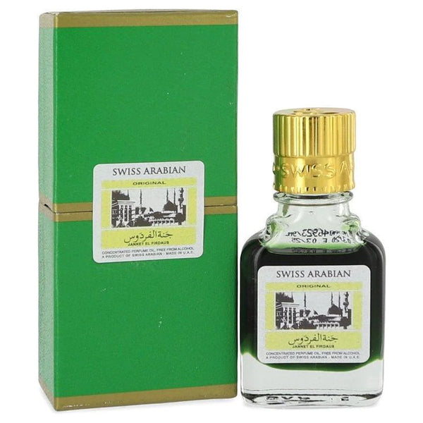 Swiss Arabian Jannet El Firdaus (Green) - Perfume Oil For Unisex - 9ml