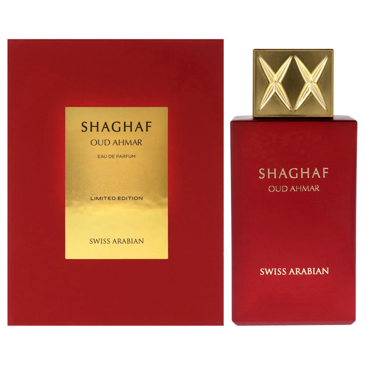  Shaghaf Oud Ahmar Limited Edition By Swiss Arabian Perfume For Men & Women EDP 75ml