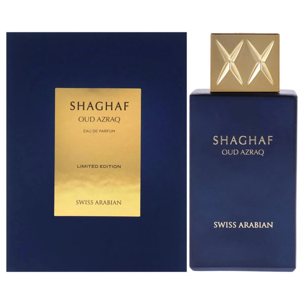 Shaghaf Oud Azraq Limited Edition By Swiss Arabian Perfume For Men & Women EDP 75ml