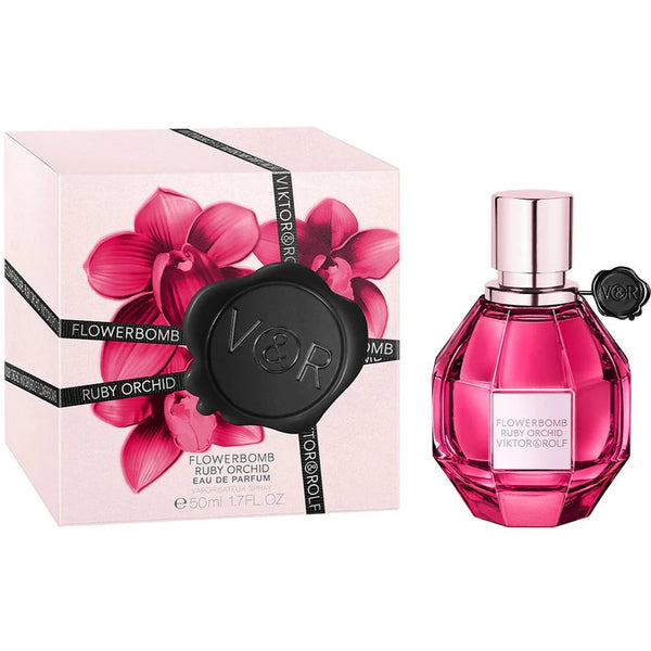 Flowerbomb Ruby Orchid By Viktor & Rolf Perfume For Women EDP 50ml