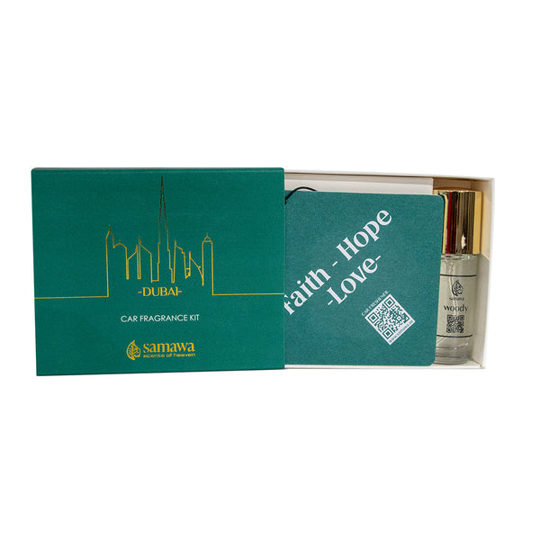 Samawa Car Fragrance Kit Woody 1Set.