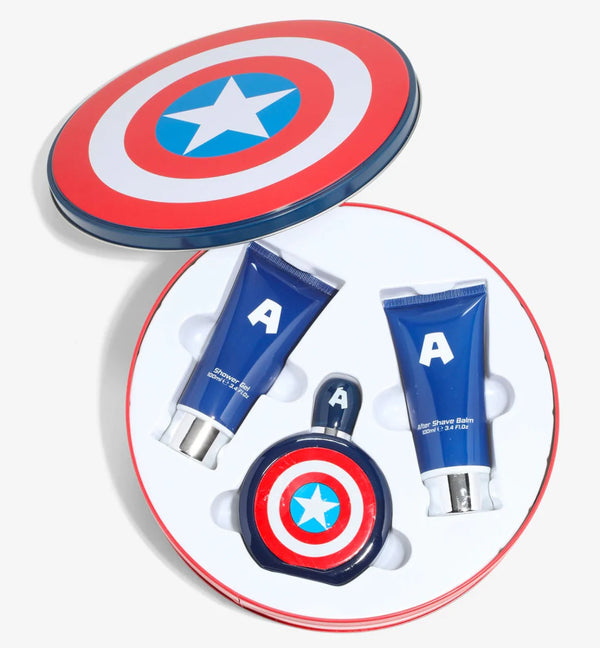 Captain America By Marvel GiftSet 3pc