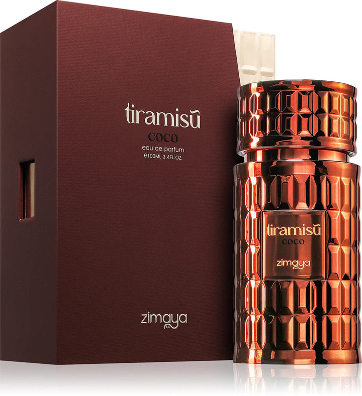 Afnan Tiramisu Coco Eau De Parfum For Unisex - Oriental Vanilla Perfume 100ml