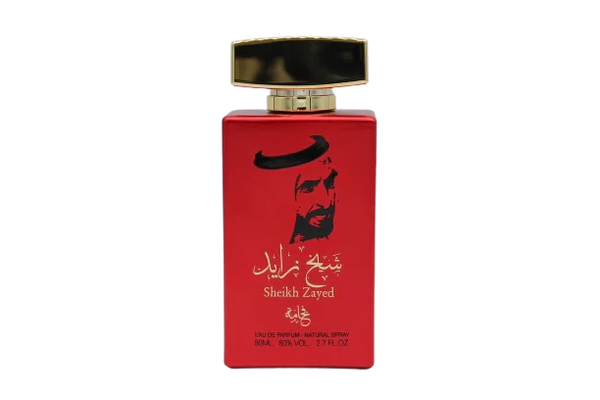 Sheikh Zayed Luxury Red Perfume For Men By Ard Al Khaleej Edp 80ml