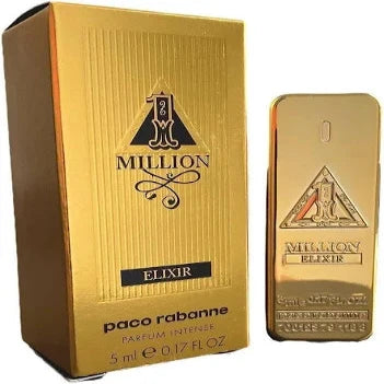 1 Million Elixir Intense Parfum 5ml Mini For Men By Paco Rabanne 