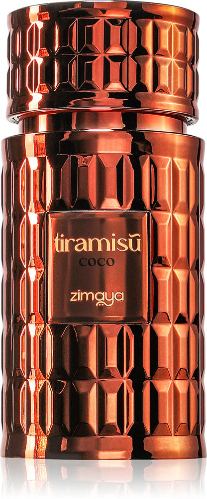 Afnan Tiramisu Coco Eau De Parfum For Unisex - Oriental Vanilla Perfume 100ml