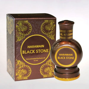 Al Haramain Black Stone (Hajar e aswad) Attar/Perfume oil for Unisex 15ml