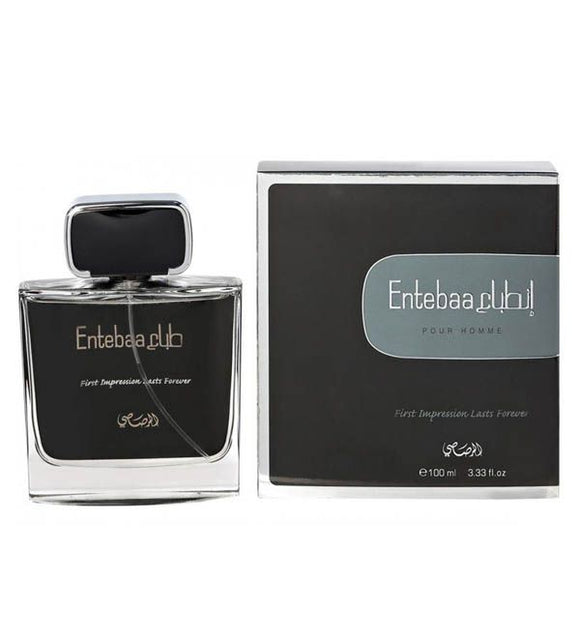 Rasasi Entebaa Pour Homme Perfume For Men,Eau de Parfum,100ML