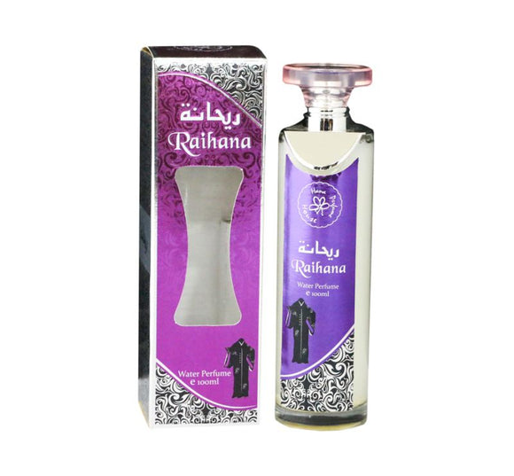 Raihana Abaya Water Perfume for Women ,No Alcohol 100ml