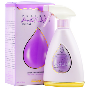 Rasasi Aqua Kausar, Room and Linen Mist, Room Freshener, 375 ml