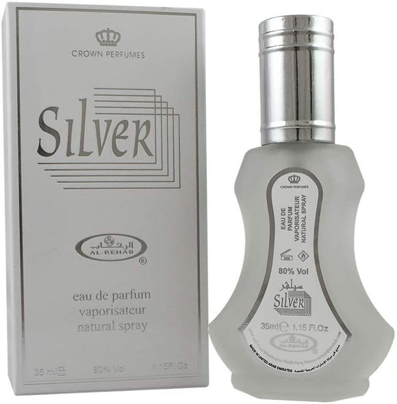 Al Reheeb Silver for Unisex  EDP 35ml