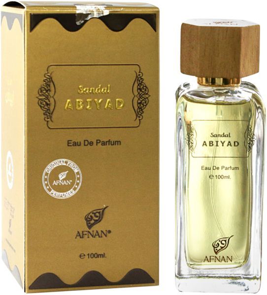 Afnan Sandal Abiyad Perfume for Unisex - Eau de Parfum, 100 ml
