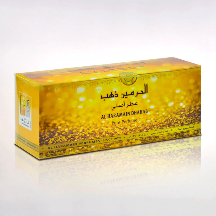 Al Haramain Dhahab Concentrated Perfume Oil For Unisex 12 X 15ml