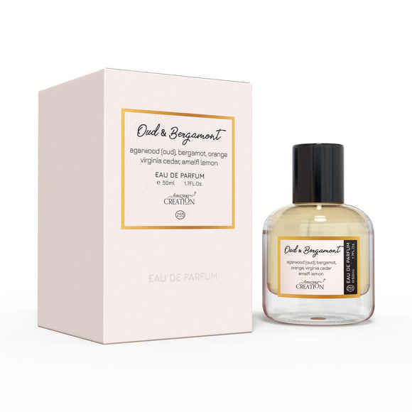 Amazing Creation Oud & Bergamont Perfume For Unisex EDP 50ml