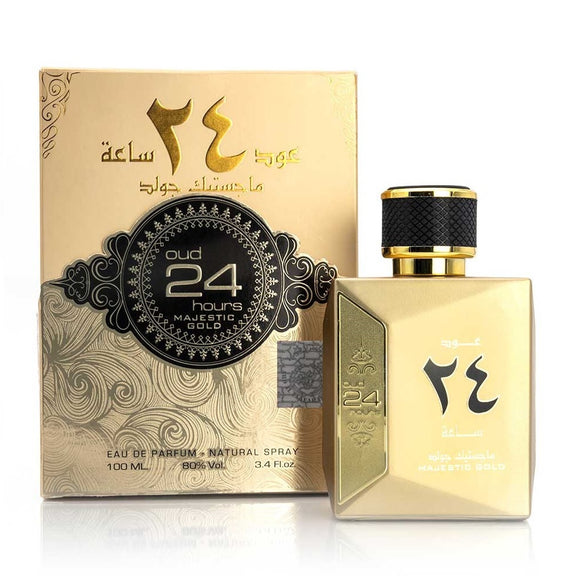 Ard Al Zaafaran Oud 24 Hours Majestic Gold Perfume For Unisex EDP 100ml