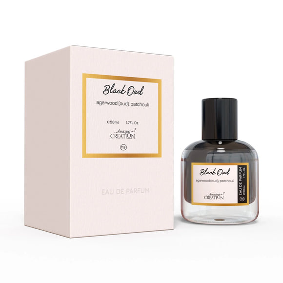 Amazing Creation Black Oud Perfume For Unisex EDP 50ml