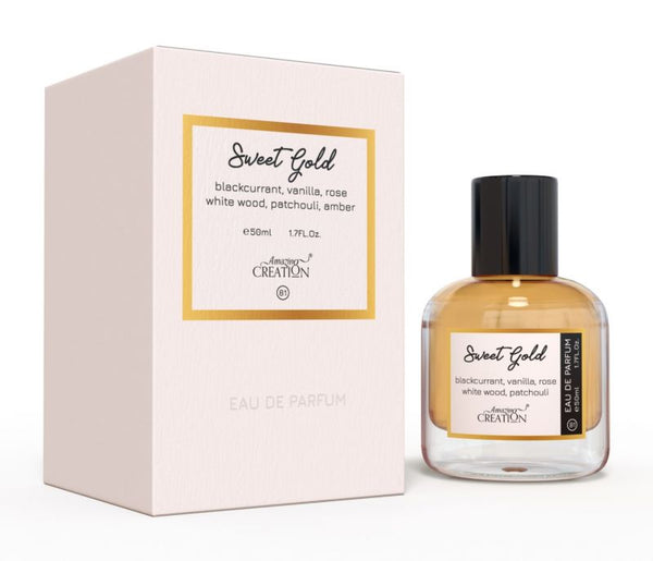 Amazing Creation Sweet Gold - Perfume For Women - EDP 50ml PFB-81