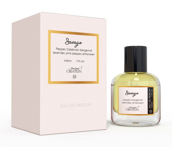 Amazing Creation Savage - Perfume For Men - EDP 50ml PFB0025